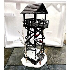 Carole Towne Wooden Ranger Tower • 2002 • Accessory • Original Box • Complete